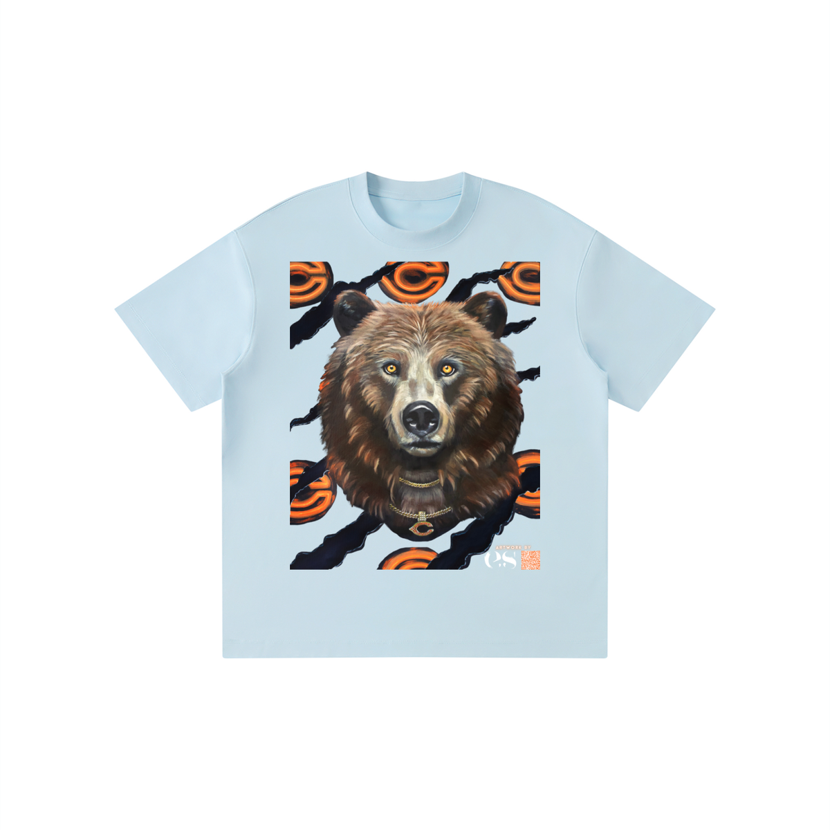 Steadfast Chicago Bears Kids Tee | Powder Blue