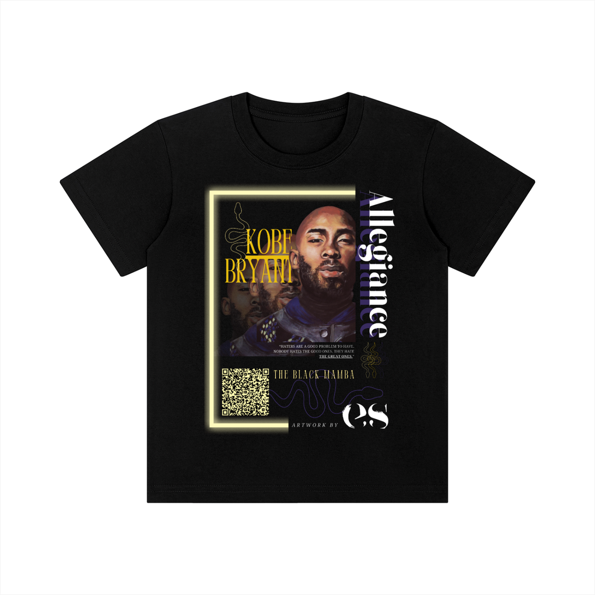 Allegiance: Black Mamba | Kids Crewneck Tee | Black
