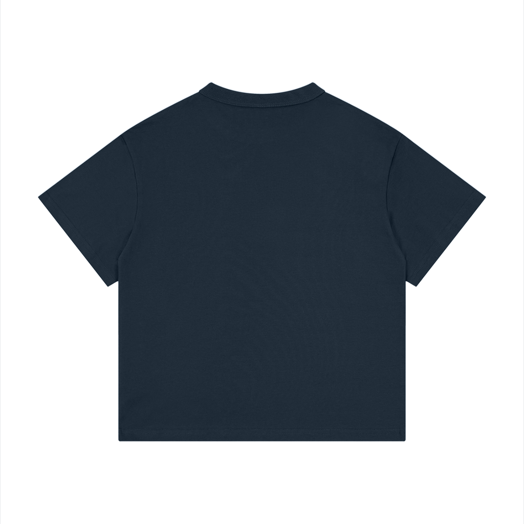 Steadfast Chicago Bears Kids Loose Fit Drop Shoulder Tee | Navy