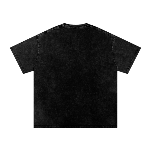 Allegiance: Black Mamba | Adult Snow Washed Oversized Tee | Black