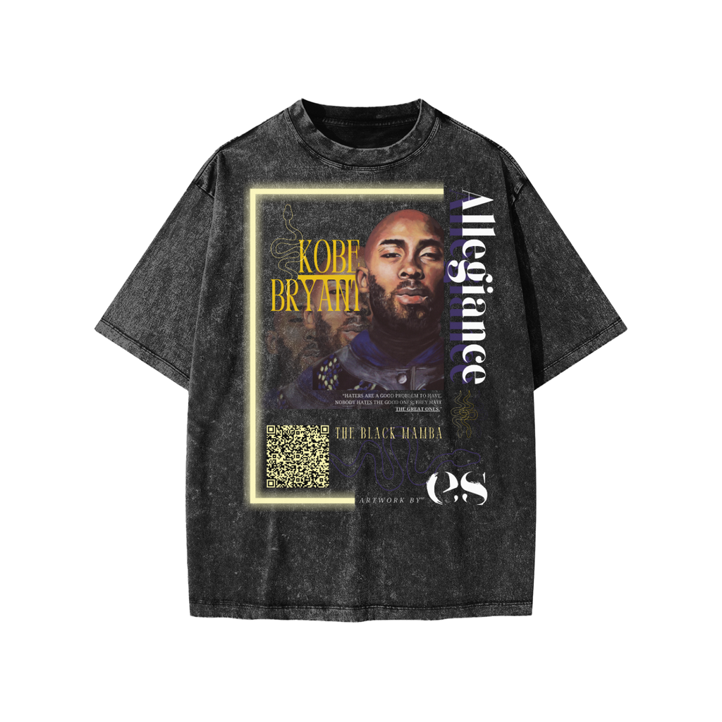 Allegiance: Black Mamba | Kids' Tee | Snow Washed Black