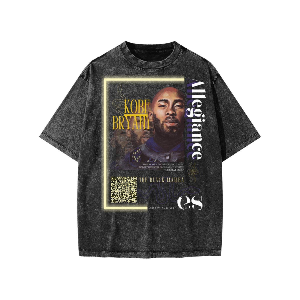 Allegiance: Black Mamba | Kids' Tee | Snow Washed Black