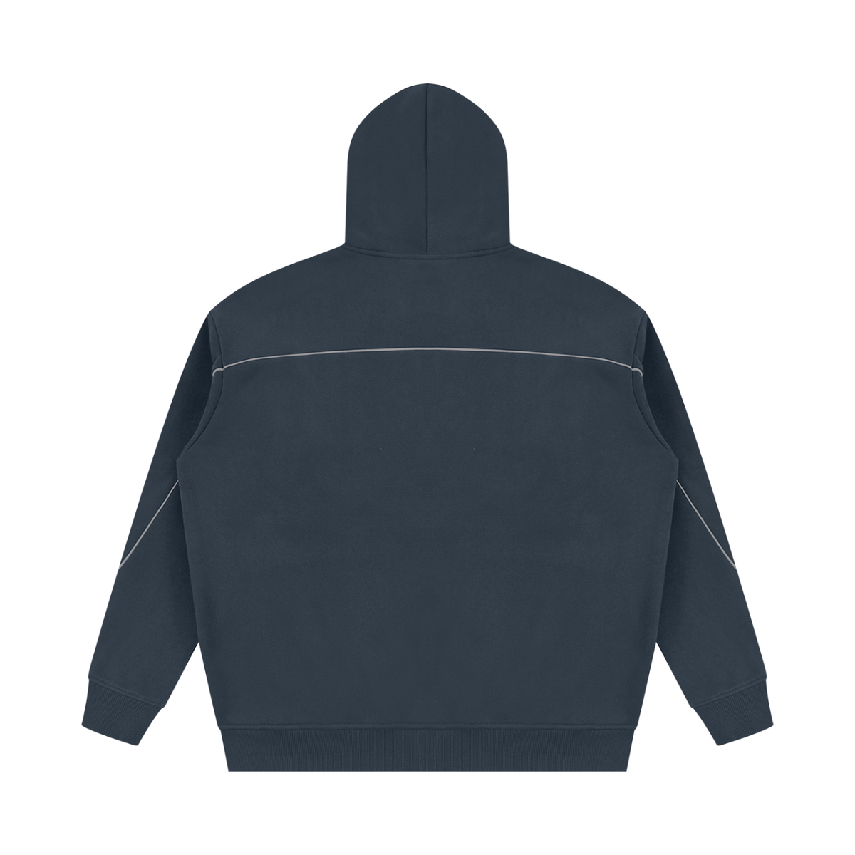 Steadfast Chicago Bears Adult Oversized Piping Fleece Hoodie | Navy
